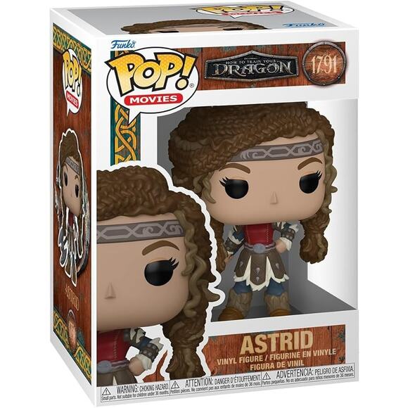 Funko Pop Movies Astrid How to Train Your Dragon Vinyl Figure Collectible Toy - Picture 1 of 9